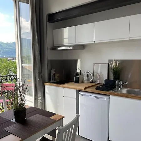 Daire Cosy, Hyper Centre D'aix, Vue Montagnes, Proche Thermes *