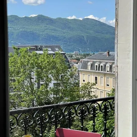 Cosy, Hyper Centre D'aix, Vue Montagnes, Proche Thermes 公寓 艾克斯莱班