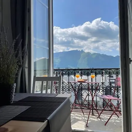 Cosy, Hyper Centre D'aix, Vue Montagnes, Proche Thermes アパート