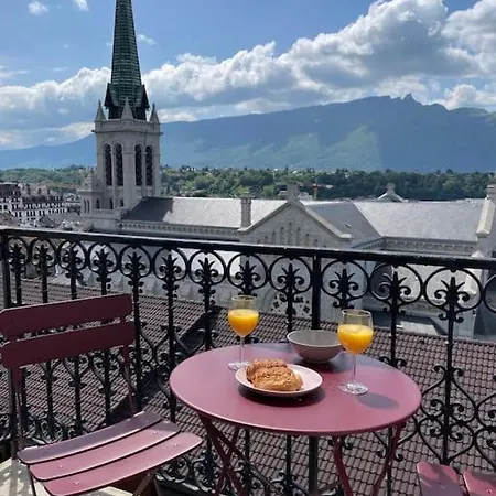Cosy, Hyper Centre D'aix, Vue Montagnes, Proche Thermes Διαμέρισμα