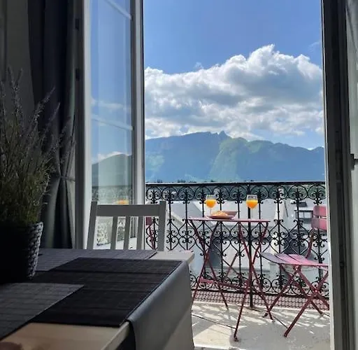 Cosy, Hyper Centre D'aix, Vue Montagnes, Proche Thermes Apartman