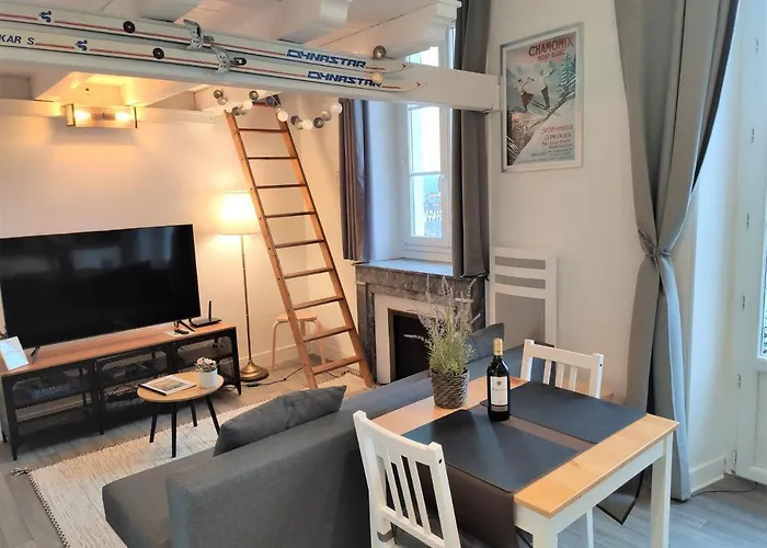 Cosy, Hyper Centre D'aix, Vue Montagnes, Proche Thermes * エクスレバン